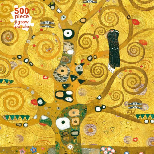 Adult Jigsaw Puzzle Gustav Klimt: The Tree of Life (500 Pieces)