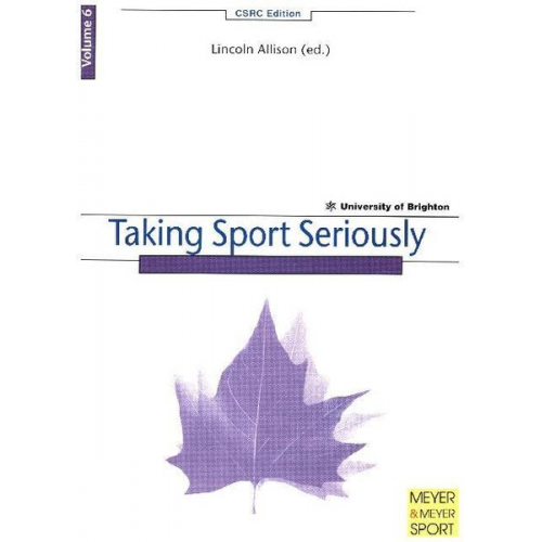 Lincoln Allison - Taking Sport Seriously