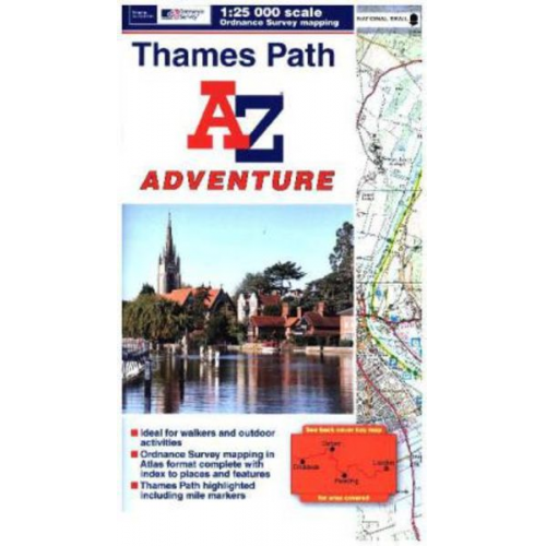 Geographers' A-Z Map Company - Geographers' A-Z Map Company: Wanderatlas Thames Path