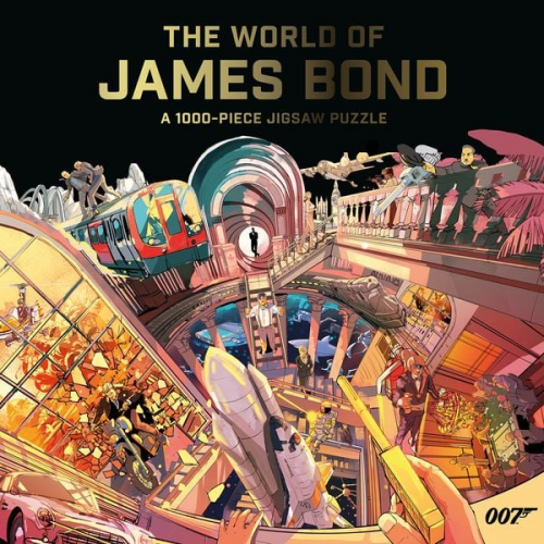 The World of James Bond 1000 Piece Puzzle