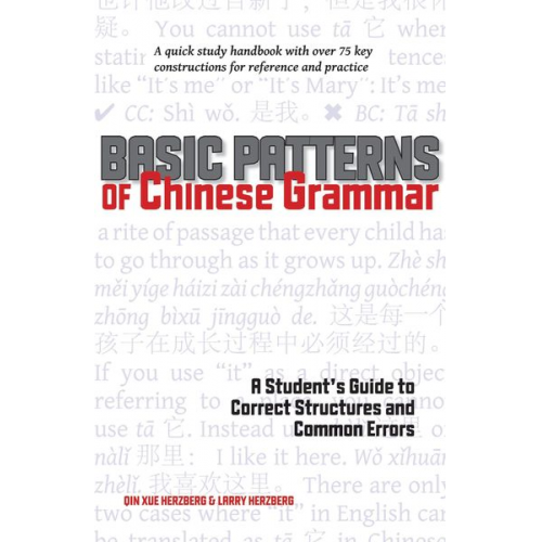 Qin Xue Herzberg Larry Herzberg - Basic Patterns of Chinese Grammar