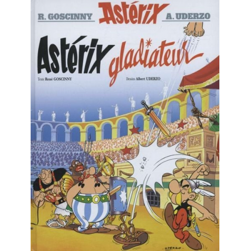 René Goscinny - Asterix 4 Französische Ausgabe. Asterix gladiateur. Sonderausgabe