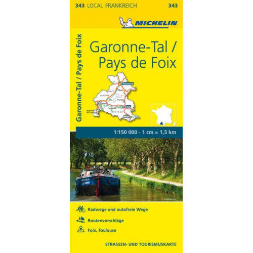 Michelin Garonne-Tal - Pays de Foix