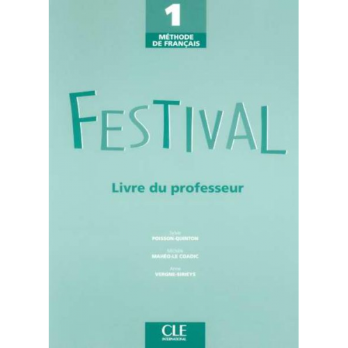 Poisson-Quinton - Festival Level 1 Teacher's Guide