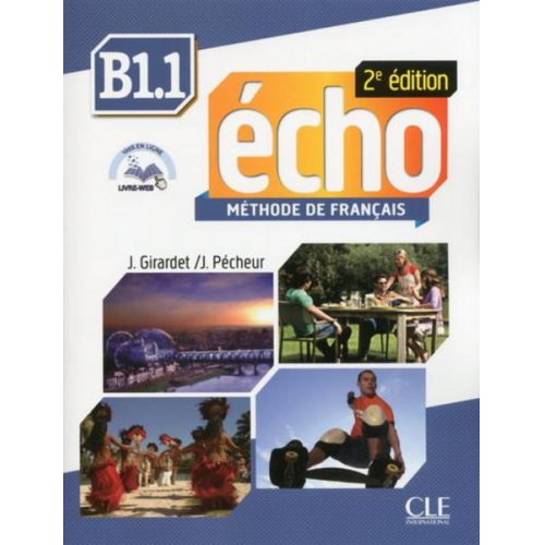 Jacques Pecheur - Echo B1.1 Student Book & Portfolio & MP3 [With MP3]