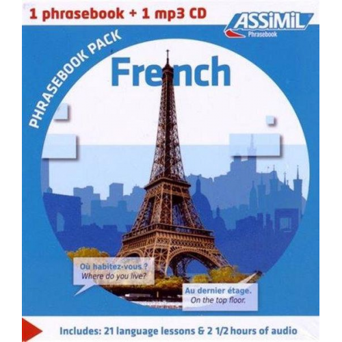 Estelle Demontrond-Box - Kit French (Phrasebook + 1 CD MP3): Phrasebook 1 3)LF-Learning French