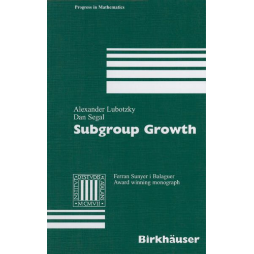 Alexander Lubotzky Dan Segal - Subgroup Growth