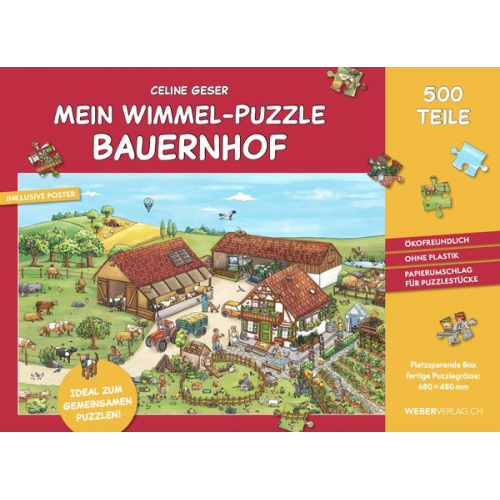 Mein Wimmel-Puzzle Bauernhof