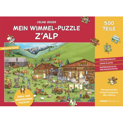 Mein Wimmel-Puzzle z'Alp