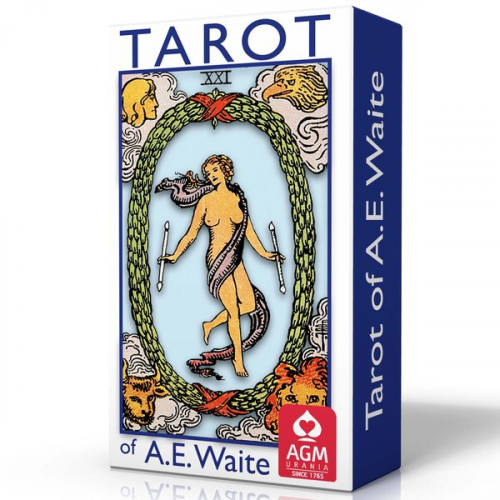 Arthur Edward Waite - Tarot of A.E. Waite (Blue Edition, Mini, GB)