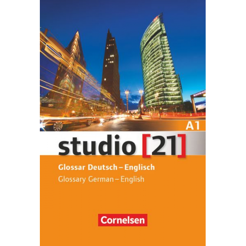 Studio 21 Grundstufe A1: Gesamtband. Vokabeltaschenbuch Deutsch-Englisch