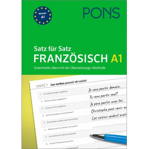 PONS Satz für Satz Französisch A1