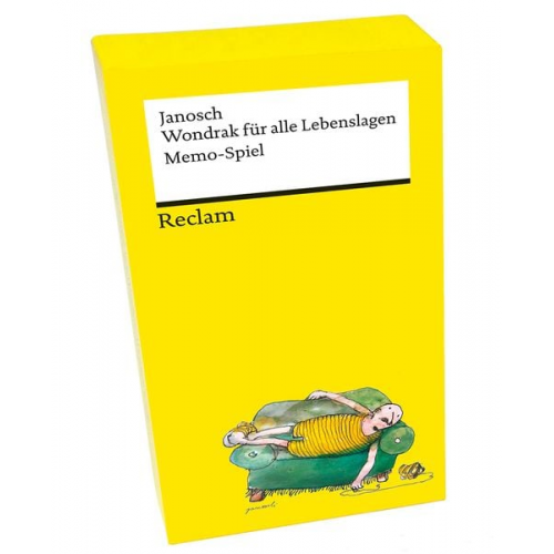 Janosch: »Wondrak für alle Lebenslagen«. Memo-Spiel