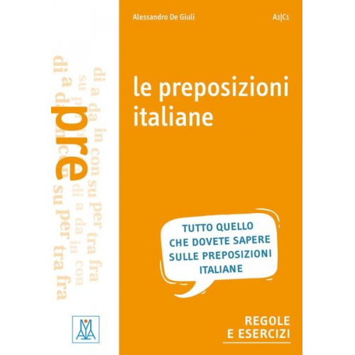 Alessandro De Giuli - Le preposizioni italiane