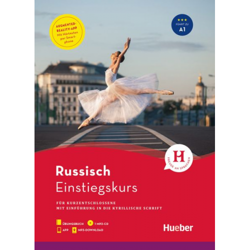 Daniel Krasa - Einstiegskurs Russisch für Kurzentschlossene / Buch + 1 MP3-CD + MP3-Download + Augmented Reality App