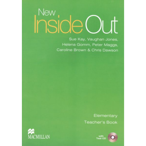 Sue Kay Vaughan Jones - Kay, S: New Inside Out Elementary Teacher's Book/inkl.CD