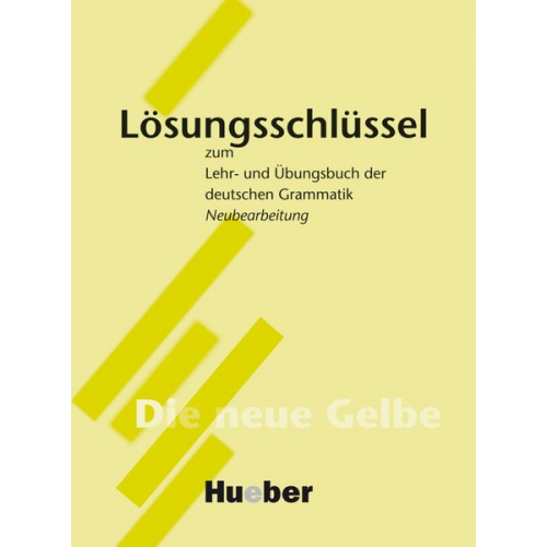 Richard Schmitt Hilke Dreyer - Lehr- und Übungsbuch der deutschen Grammatik. Lösungsschlüssel. Neubearbeitung