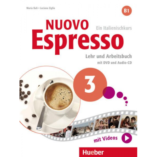 Luciana Ziglio Maria Balì - Nuovo Espresso 3/Lehr-Arbeitsb.+DVD+CD