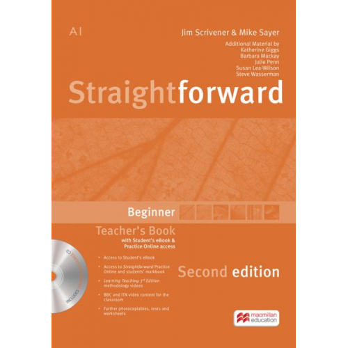 Jim Scrivener Mike Sayer - Straightforward 2. Ed. Beginner Teacher's B./+DVDR