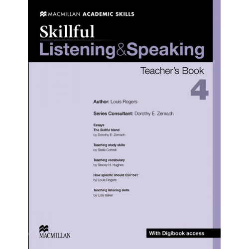 Stacey Hughes Lara Storton - Skillful/Listening and Speaking/Teacher's Book