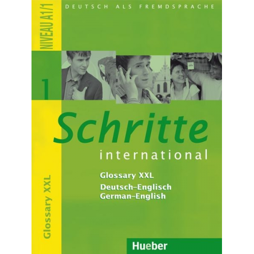 Schritte international 1. Glossar XXL Deutsch-Englisch