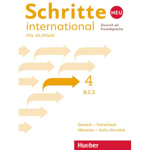 Schritte international Neu 4 / Glossar XXL Deutsch-Tschech.