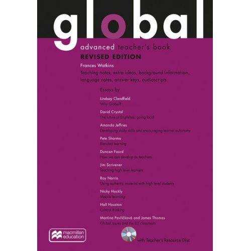 Frances Watkins - Global revised edition/ Adv./Teacher+DVD