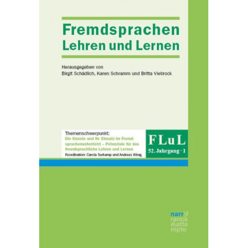 FLuL - Fremdsprachen Lehren und Lernen, 52,1