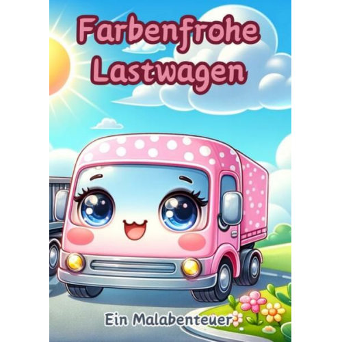 Maxi Pinselzauber - Farbenfrohe Lastwagen