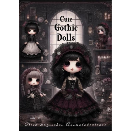 Clara Farbenfroh - Mystische Gothic Puppen