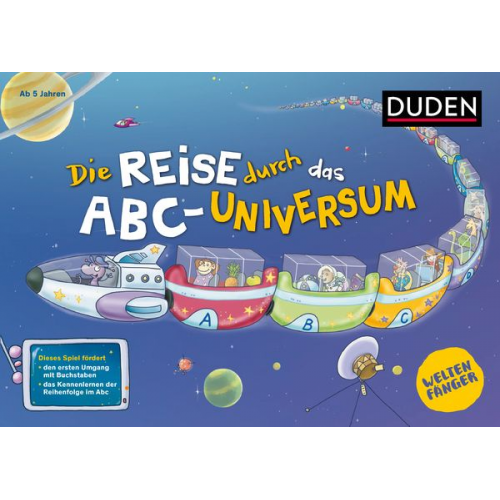 Die Reise durch das ABC-Universum (Kinderspiel)