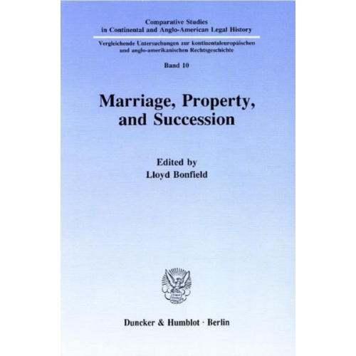 Marriage, Property and Succession.