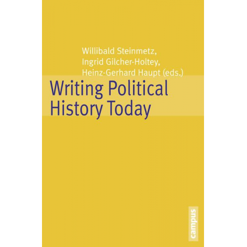 Willibald Steinmetz Ingrid Gilcher-Holtey Haupt Heinz-gerhard - Writing Political History Today