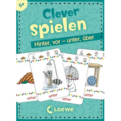 Clever spielen - Hinter, vor - unter, über