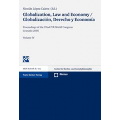 Nicolás López Calera - Globalization, Law and Economy / Globalización, Derecho y Economía