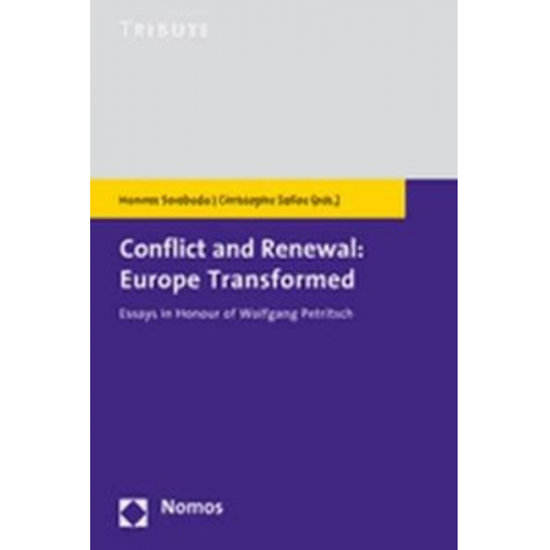 Hannes Swoboda Christophe Solioz - Conflict and Renewal: Europe Transformed