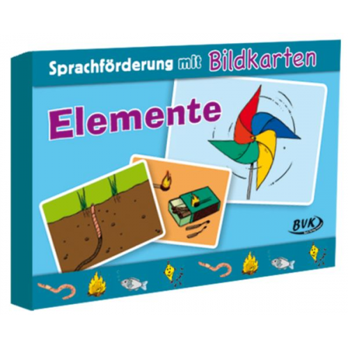 Sprachförderung mit Bildkarten "Elemente"