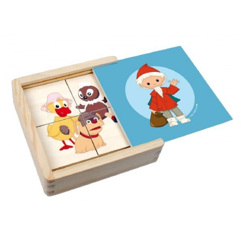 Erstes Puzzle aus Holz "Unser Sandmännchen und seine Freunde" (Kinderpuzzle)