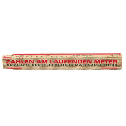 MeterMorphosen - Zahlen am laufenden Meter - Der MatheZollstock