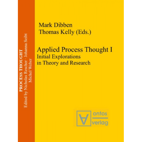 Mark Dibben Thomas Kelly - Applied Process Thought I