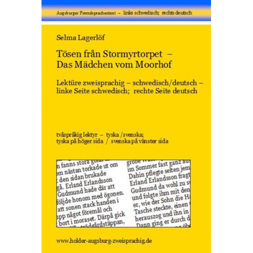 Selma Lagerlöf - Tösen från Stormyrtorpet - Das Mädchen vom Moorhof