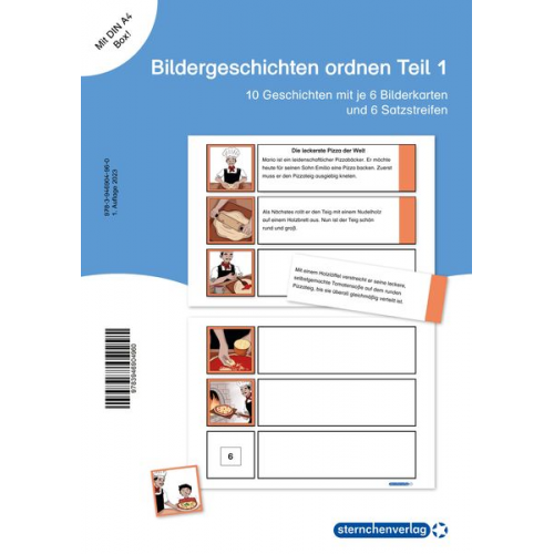 Sternchenverlag GmbH Katrin Langhans - Bildergeschichten ordnen - Teil 1 Schülerarbeitsmaterial für die 2. bis 3. Klasse