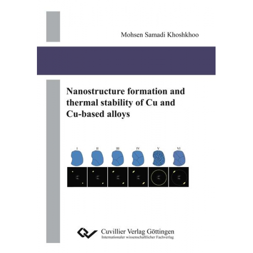 Mohsen Samadi Khoshkhoo - Nanostructure formation and thermal stability of Cu and Cu-based alloys