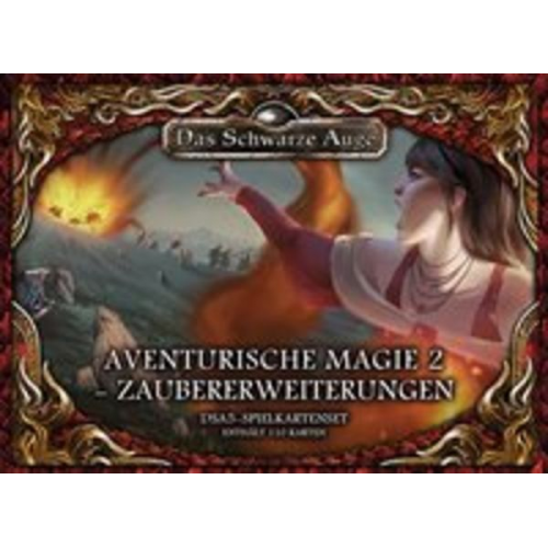 DSA5 Spielkartenset Aventurische Magie 2 Zaubererweiterungen