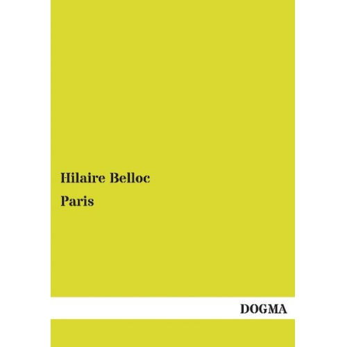 Hilaire Belloc - Paris