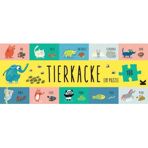 Tierkacke Puzzle