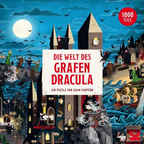 Laurence King Verlag - Die Welt des Grafen Dracula, 1000 Teile