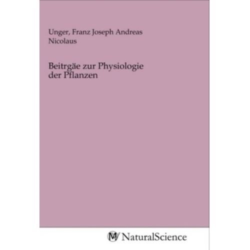 Beitrgäe zur Physiologie der Pflanzen