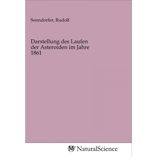 Darstellung des Laufen der Asteroiden im Jahre 1861