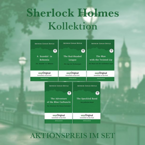 Arthur Conan Doyle - Sherlock Holmes Kollektion (Bücher + Audio-Online) - Lesemethode von Ilya Frank